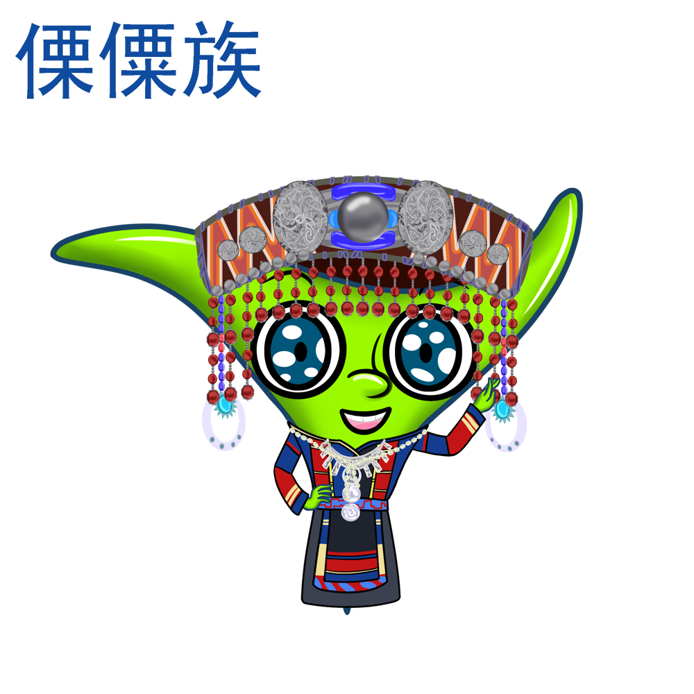 傈僳族卡通服装(男)