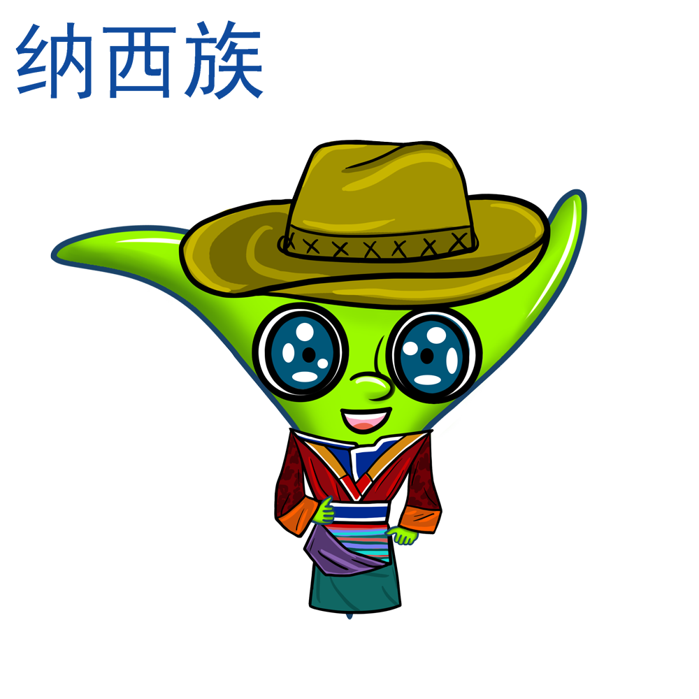 纳西族卡通服装(男)