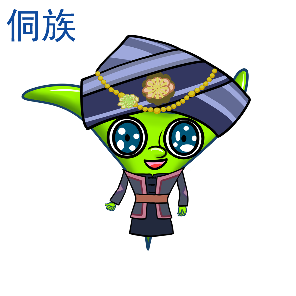 侗族卡通服装（男）